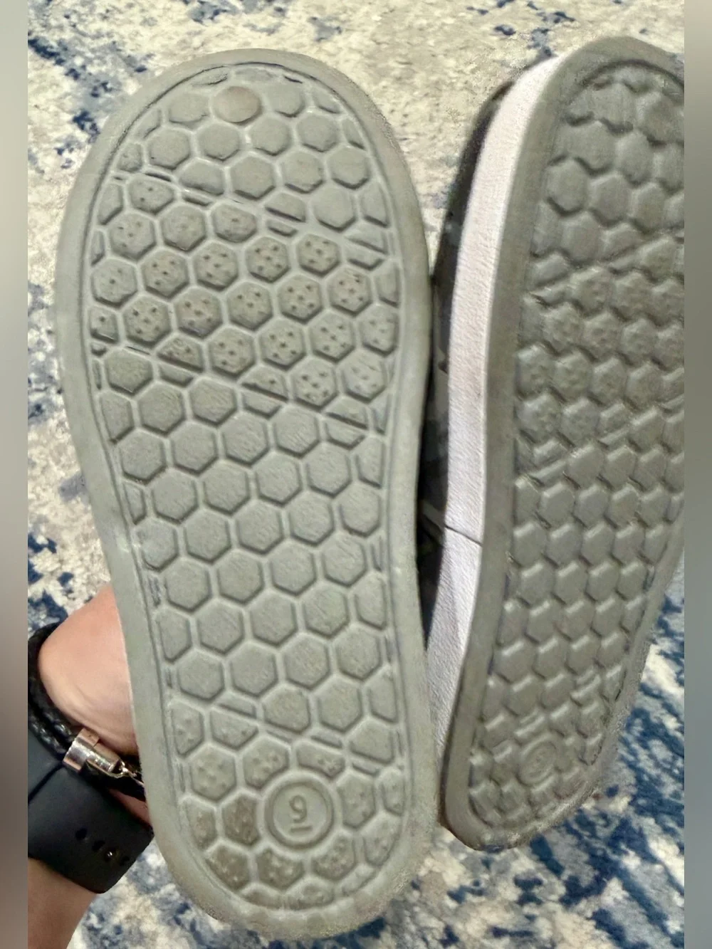 Cat & Jack Boys' Gray Camo Slip-On Water Clogs